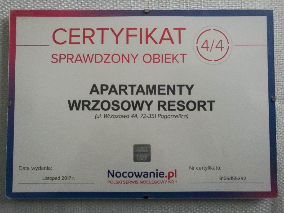 Wrzosowy Resort Pogorzelica Apartament Perlowy Sea&Forest Pogorzelica (Gmina Rewal) Extérieur photo